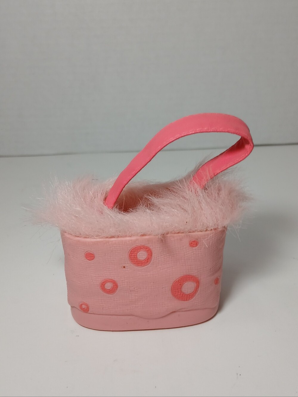 LPS Littlest Pet Shop 2004 Pink Carrier Bag Tote Purse Hasbro